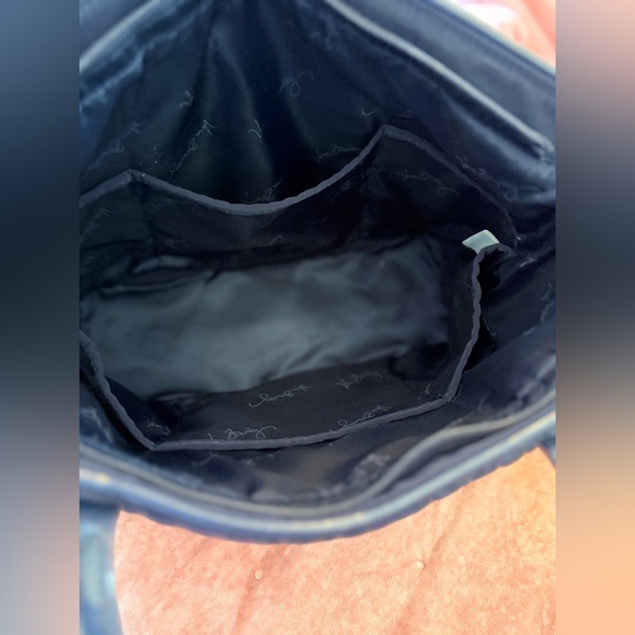 Vera Bradley Quilted Navy Tote - Picture 6 of 6